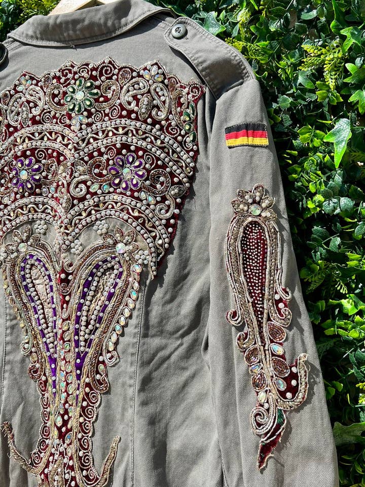 TABITHA - Wholesale Jacket - Women's - Army Vintage Jacket4