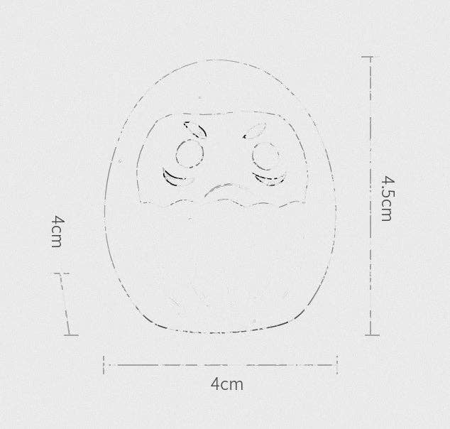 Gohobi （We cover U.S. import duties） - Wholesale Decorative Figurine - Gohobi Colourful Japanese Daruma Ornament18