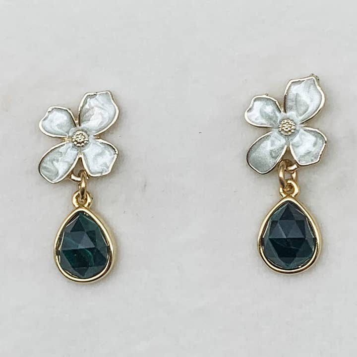 DELIKAT MALAKIT ÖRHÄNGEN för wholesale av Olivia Grace Jewelry