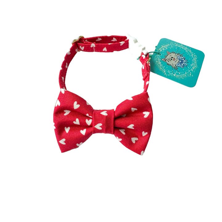 Whiskers Crafts – wholesale Fluga - Katt – Kattfluga - Hjärtan