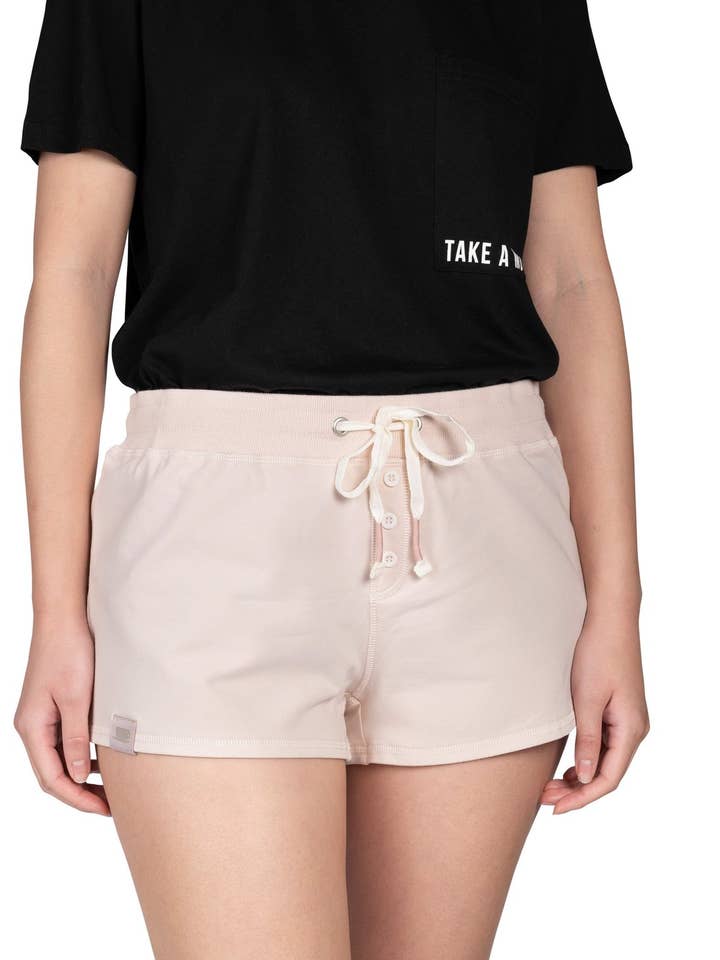 Coffee Shoppe French Terry Shorts for wholesale by LATTELOVE by Coffee Shoppe