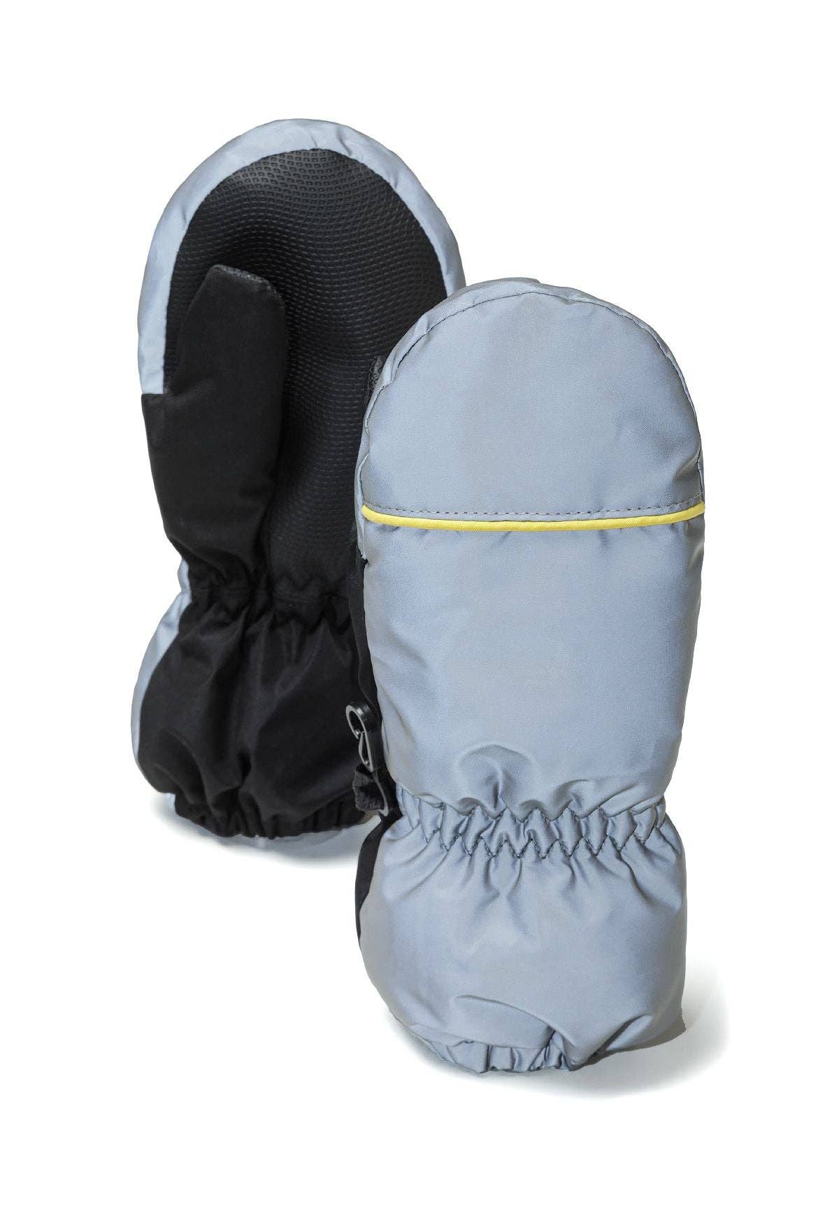 GRIGIO Moffole da sci unisex con pannelli a contrasto grigio 2-14 anni in vendita all'ingrosso su Faire2