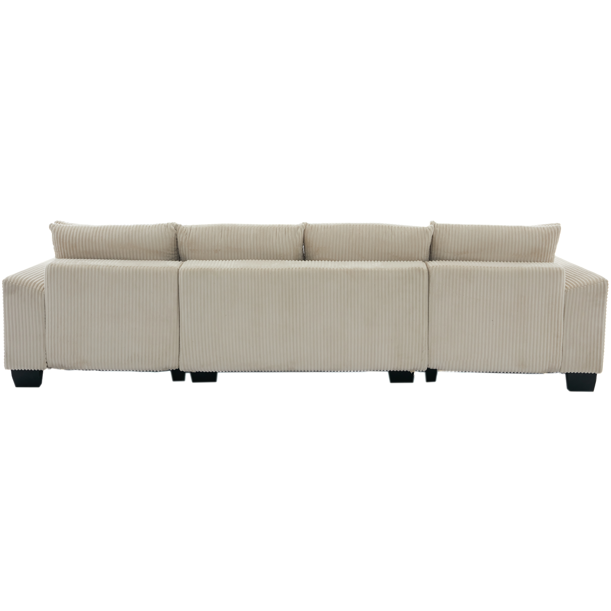 39F Inc. - Wholesale Sofa - 114" U-Shaped Sleeper Sofa with Pull-Out Bed & Chaise22