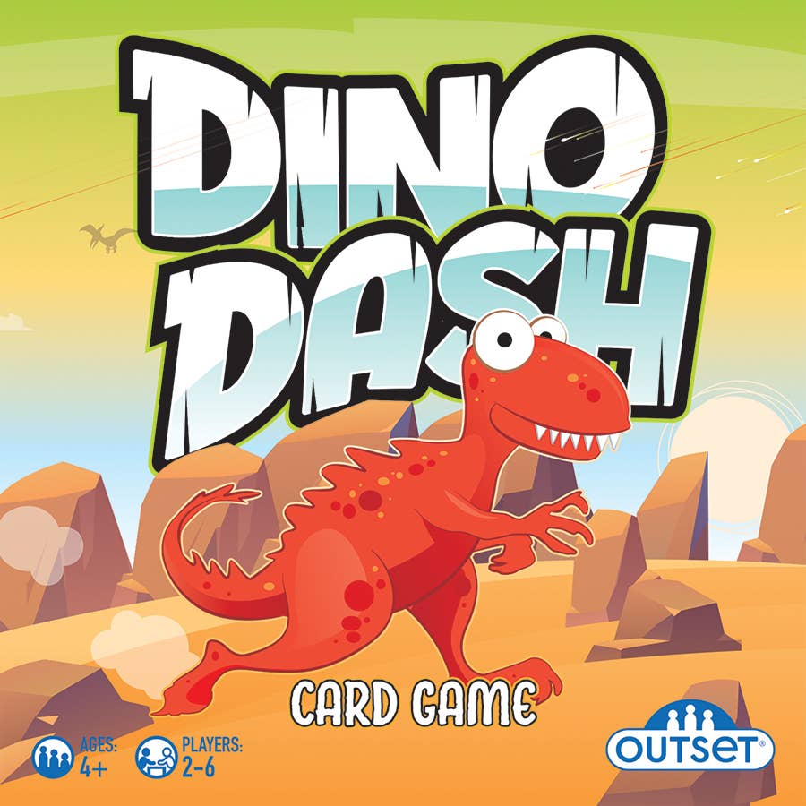 Outset Games and Cobble Hill Puzzles - Wholesale Card Game - Dino Dash: Be Quick or Be Extinct!  Card Game 🦕 (ages 4+)4