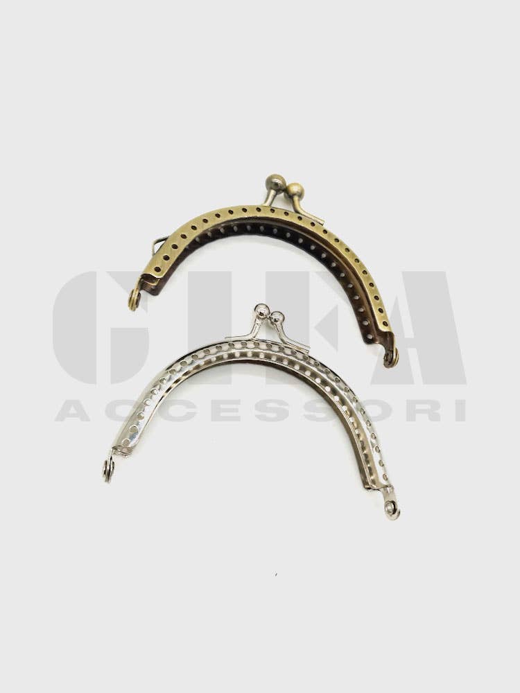 Gifa Accessori - Vente Porte-monnaie – femme - Clic clac avec trous pour porte-monnaie cm 8 x 6,51