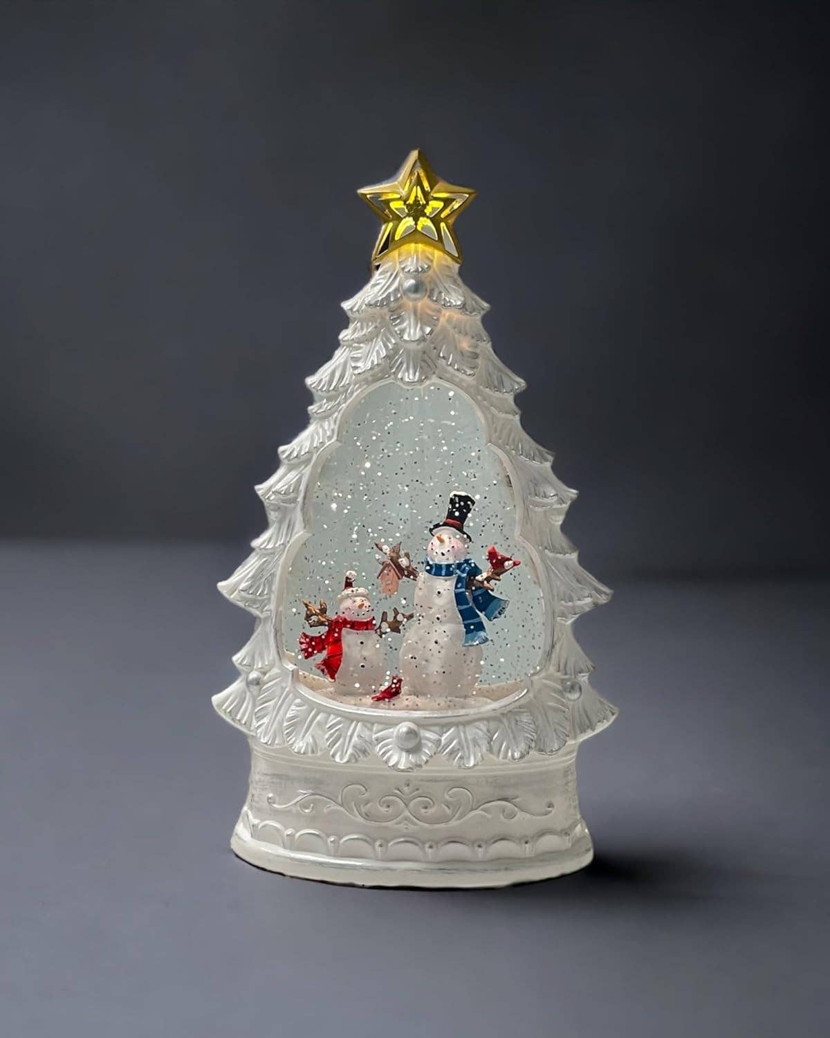 SINT - Wholesale Christmas Decoration - Christmas Musical Lighted Water Glitter Snow Globe Lamp8