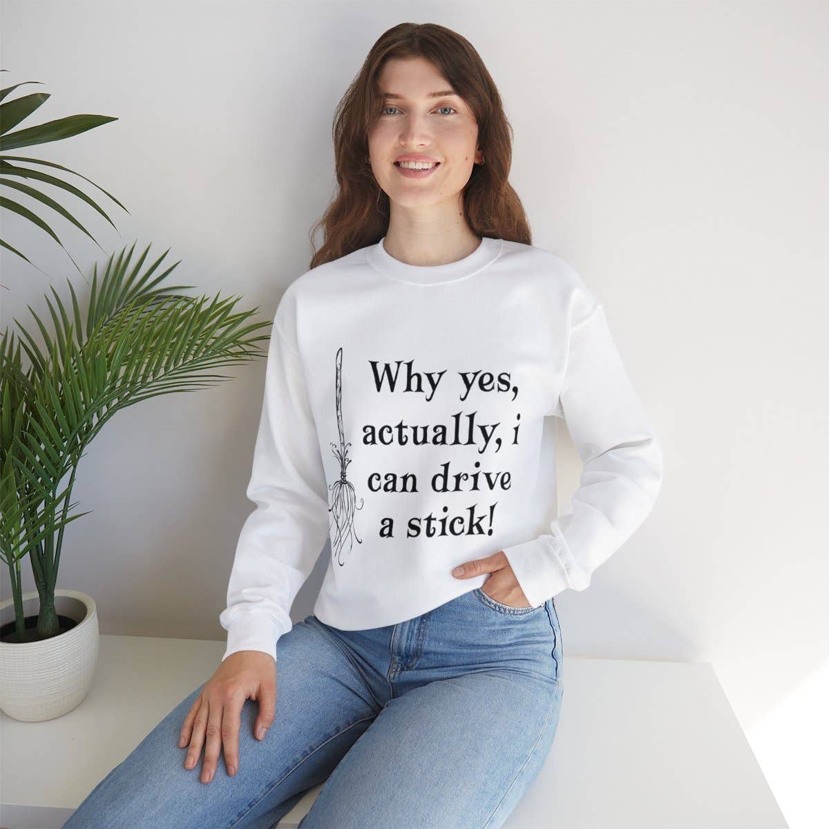 L&L T-Shirt Company - Wholesale Graphic Sweatshirt - Unisex - Unisex - Yes I Can Drive A Stick11