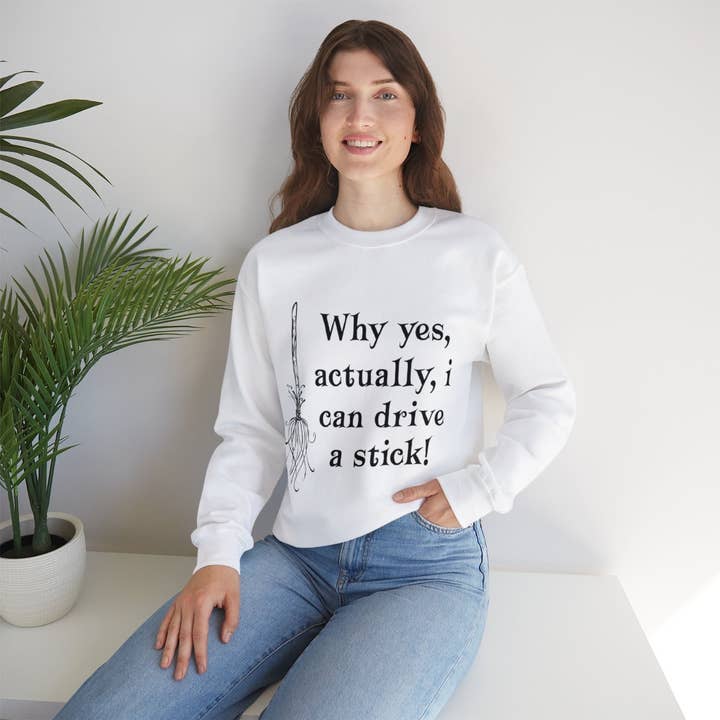 L&L T-Shirt Company - Wholesale Graphic Sweatshirt - Unisex - Unisex - Yes I Can Drive A Stick11