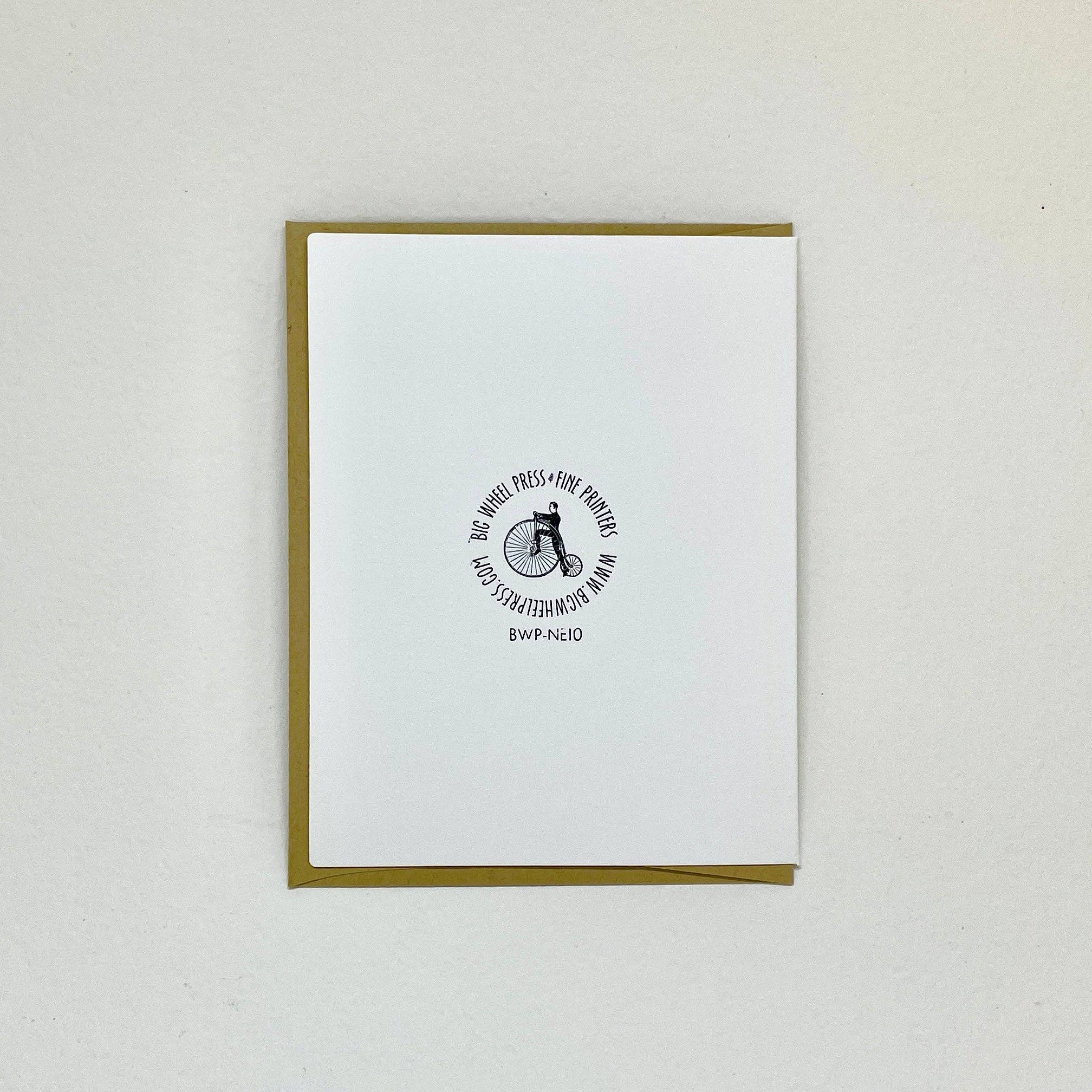 Big Wheel Press - Vente Carte de vœux classique - Appelez-moi un Biscuit1