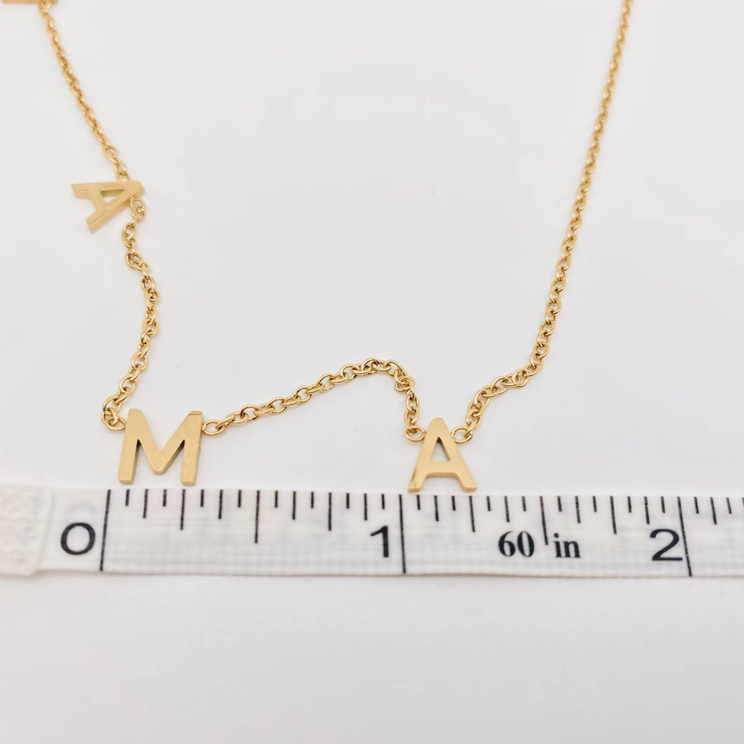 Mio Queena - Wholesale Pendant/Charm Necklace - MAMA Stainless Steel Chain Necklace1