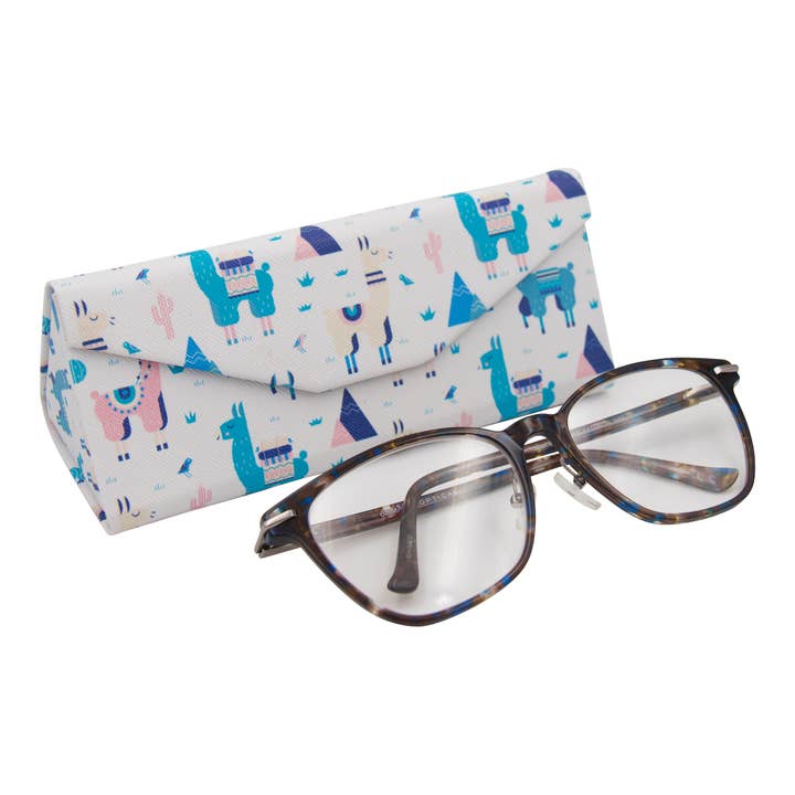 Alpaca Briller Taske — Søde Dyr — Vegansk Læder for engroshandel hos Real Sic