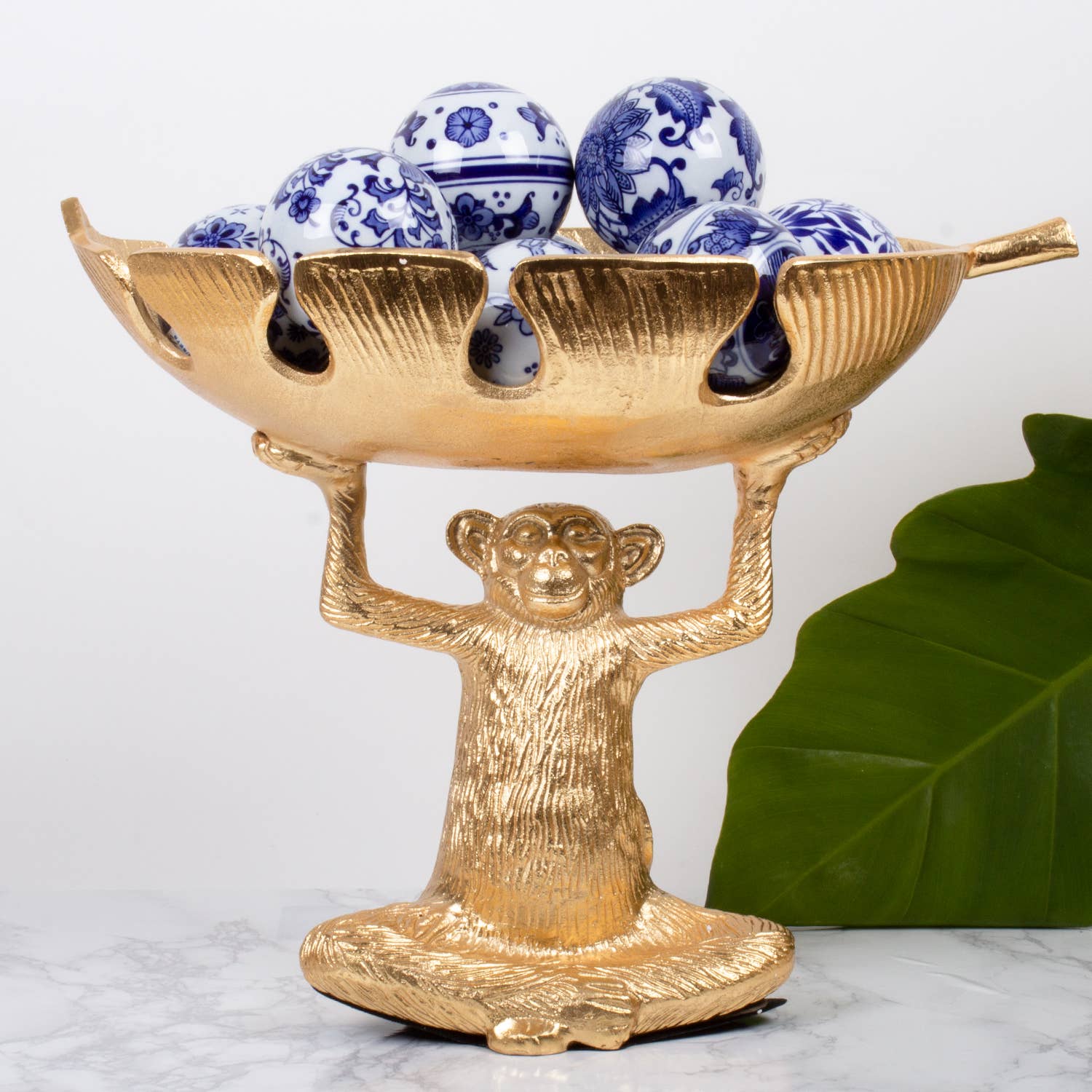 8 Oak Lane – Engroshandel Pyntetallerken/skål – Monkey Dekorativ skål3