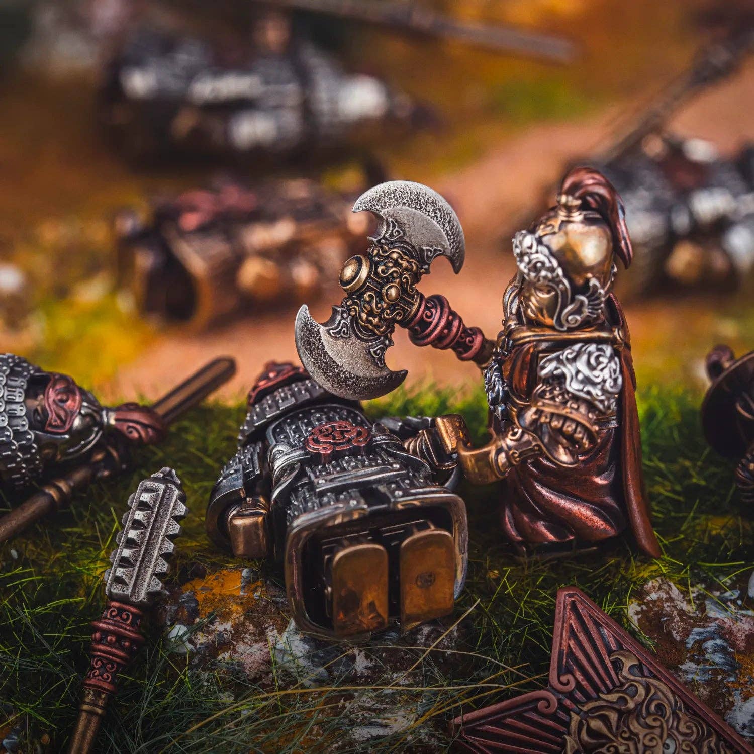 Coppertist.wu - Vente Porte-clés – unisexe - Hache à double tranchant6