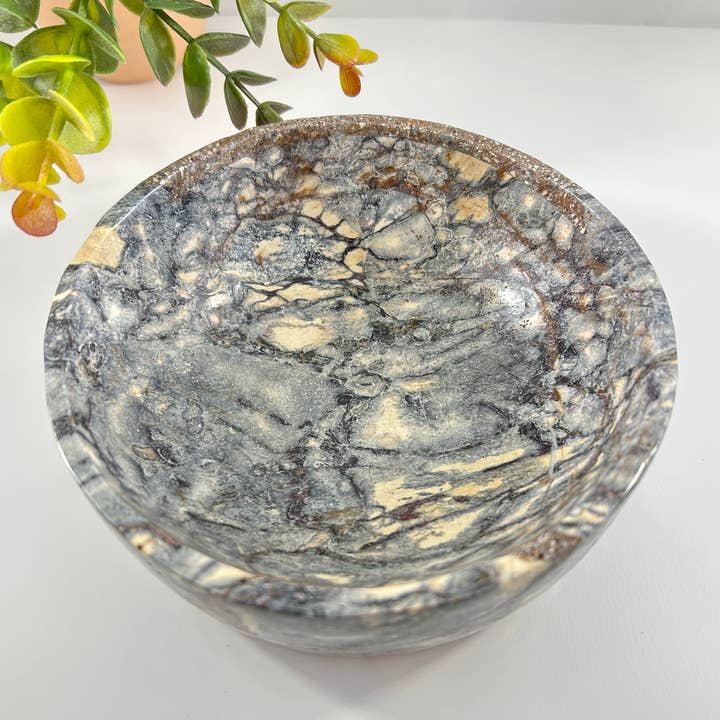 Quasar Gems USA - Wholesale Decorative Plate/Dish/Bowl - Batik Jasper Bowls3