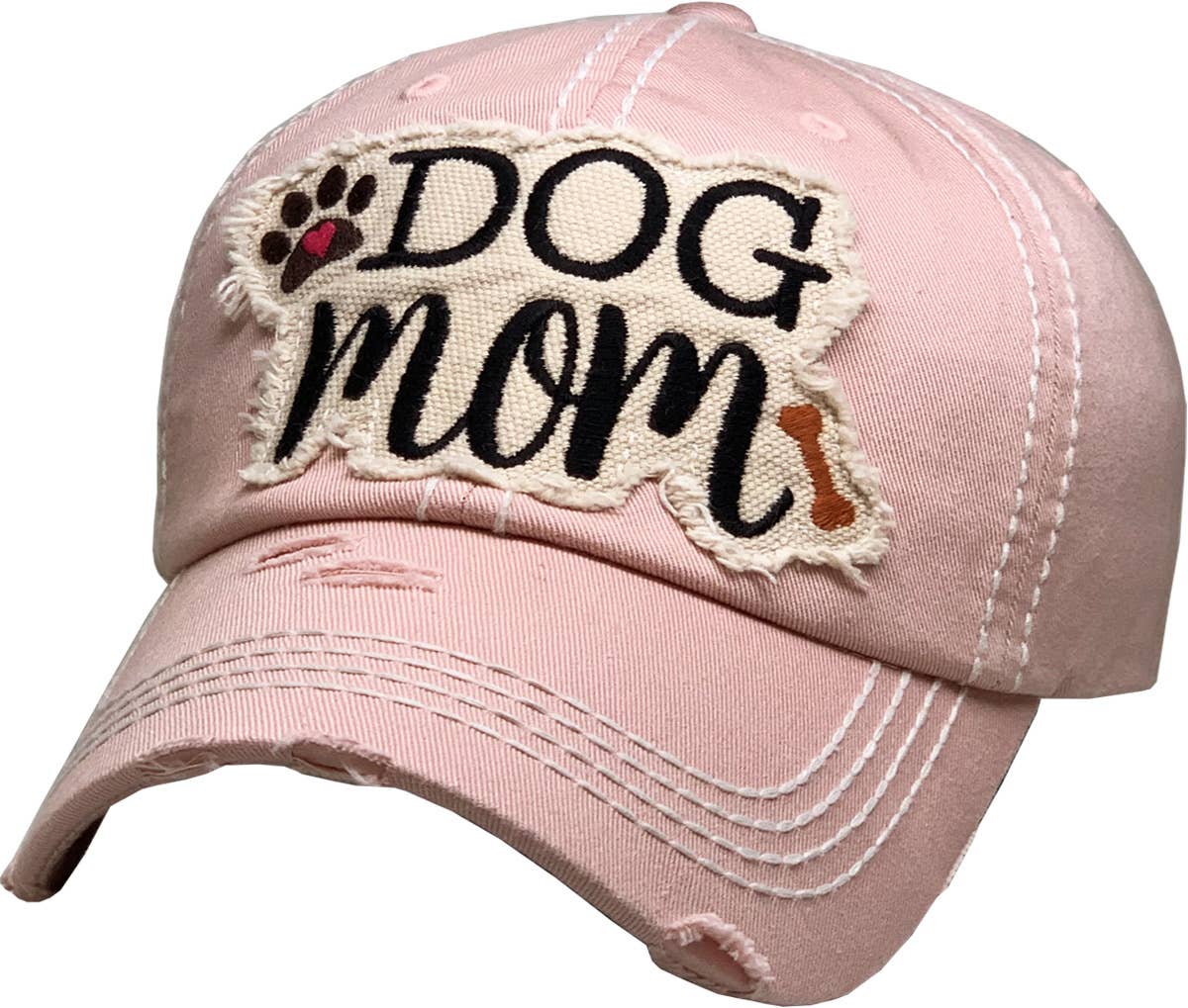 KBETHOS - Wholesale Baseball Cap - Women's - DOG MOM WASHED VINTAGE BALLCAP35