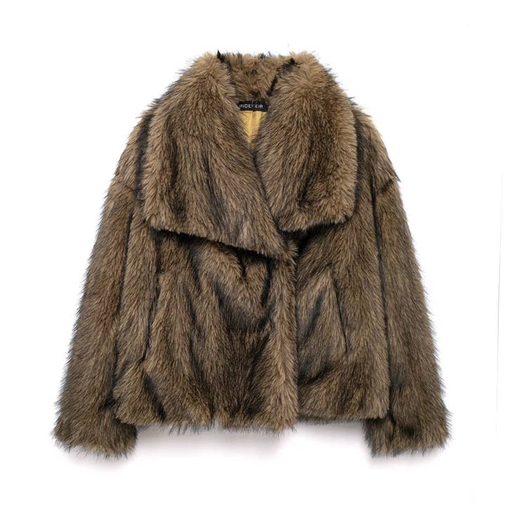 Marayn - Wholesale Fur/Faux Fur Coat - Women's - Luxury Faux Fur Coat European Chic Elegant Queen Style23