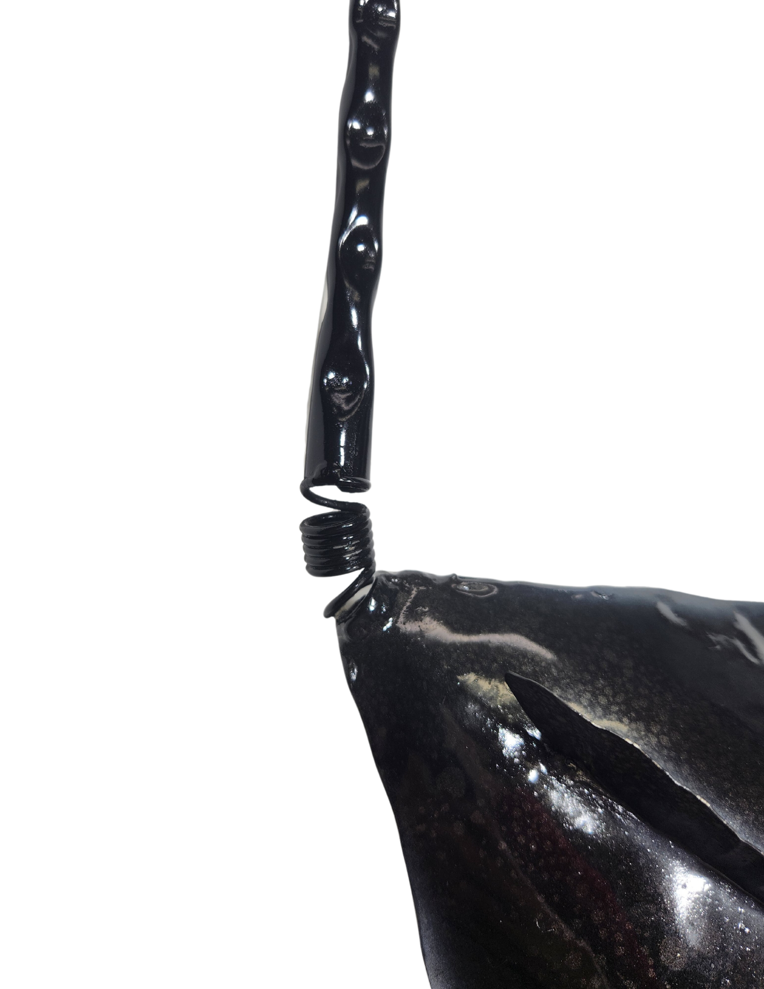 White Elephant - Wholesale Wall Accent - Manta Ray is Extra Large Hand crafted METAL   1