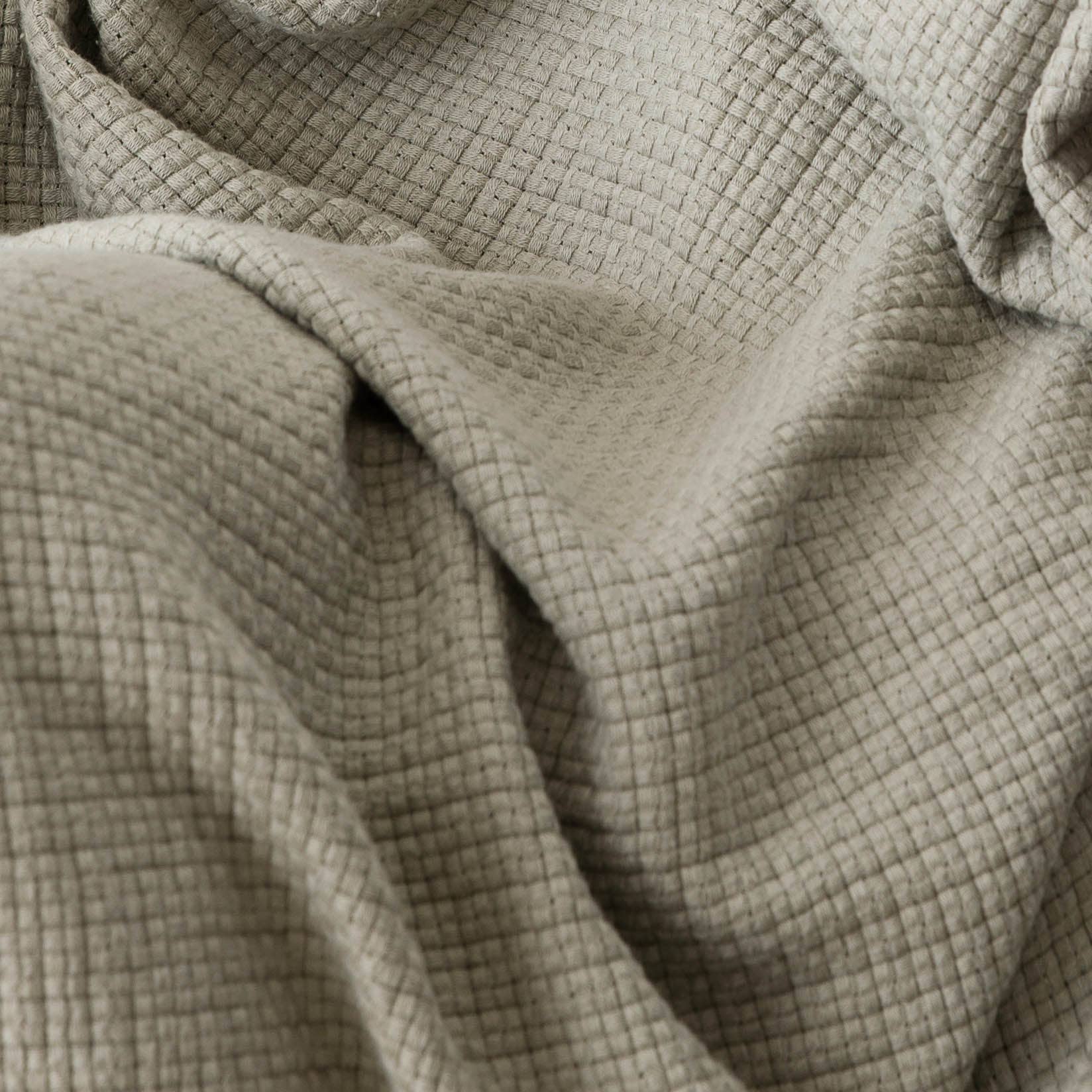 Woven Stories - Wholesale Throw Blanket - Cotton Linen Blend Basketweave Throw Blanket9