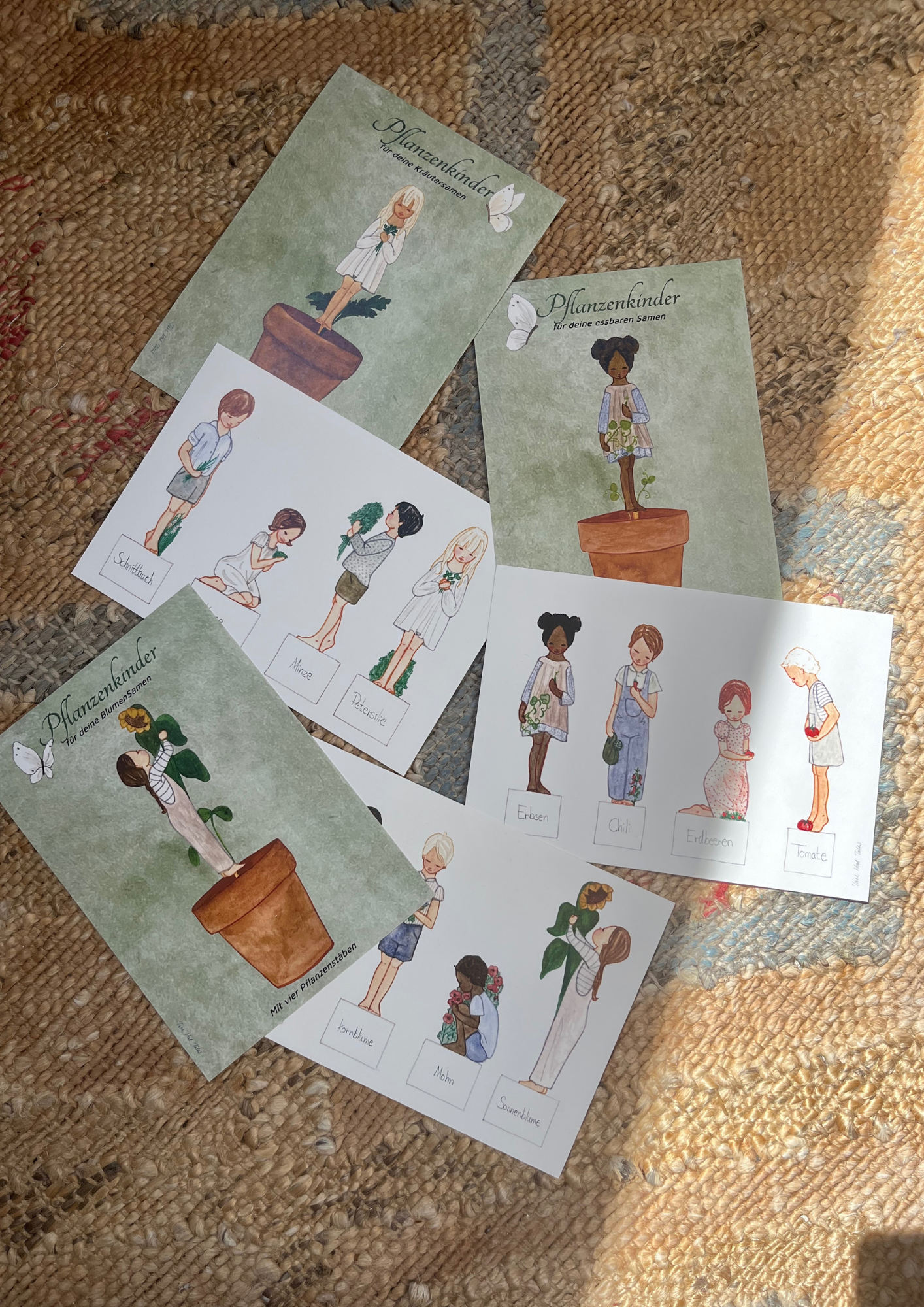 Tall Hat Tales – Großhandel Bastelset – Kinder – Kinder pflanzen Kräuter3