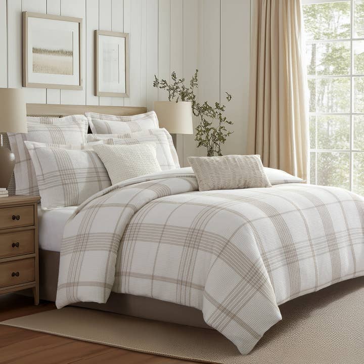 Levtex Home - Wholesale Beddengoedset - Wafelpatroon Dekbedovertrek/Comforterset8
