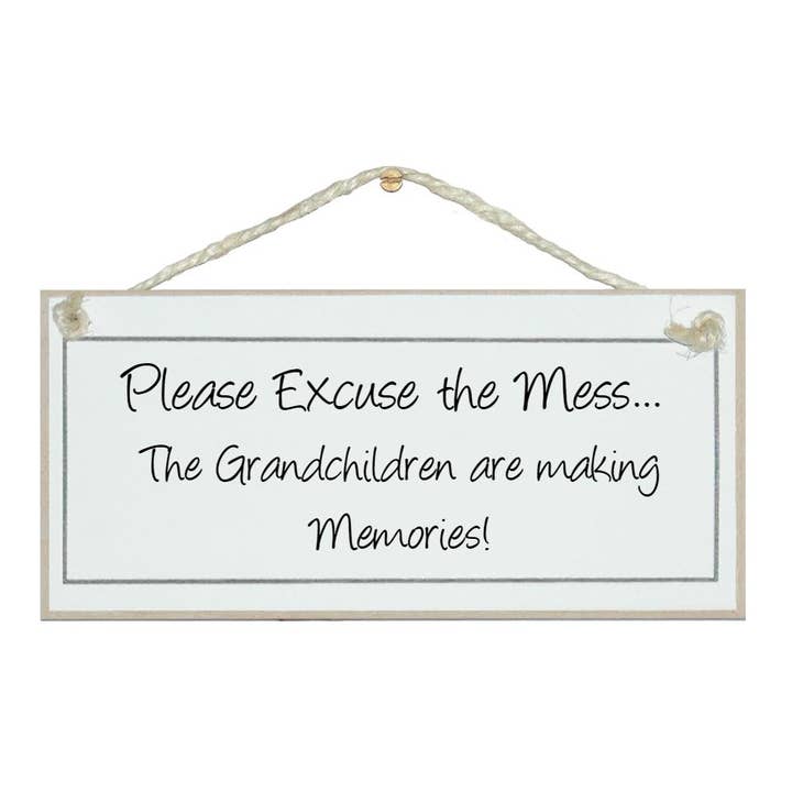 Kleinkinderen maken herinneringen... Children Home Signs voor wholesale door Crafty Clara