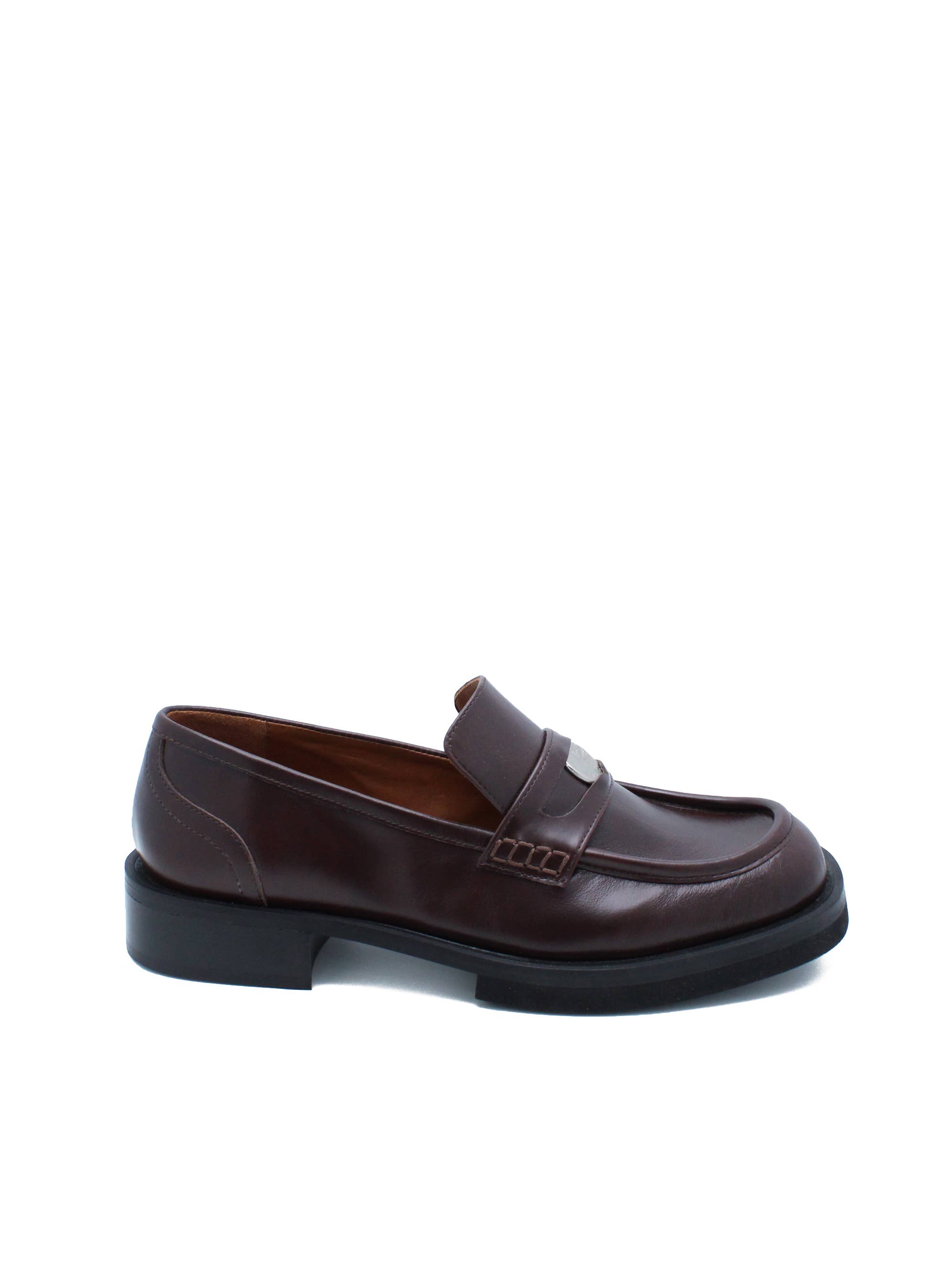 JJ HEITOR SHOES - Wholesale Loafers - Women's - DALLAS DK BROWN LOAFER1