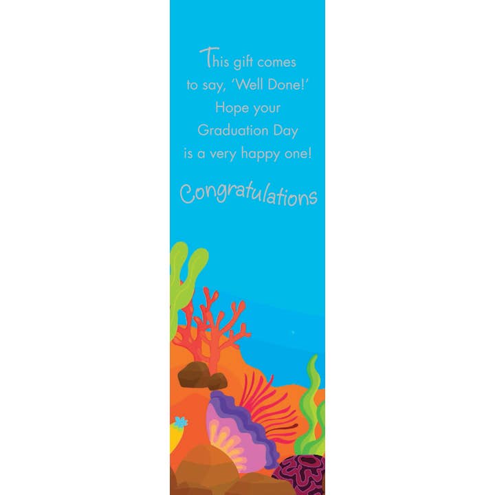 Carte de fin d'études - Porte-monnaie - « Well Done Wishes » pour la vente par InterGreet.com