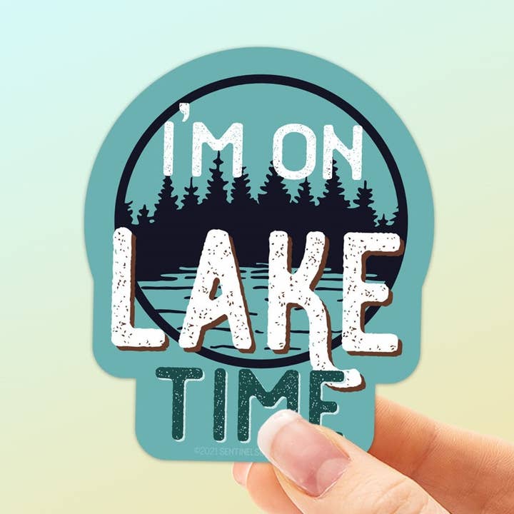 Sentinel Supply - Wholesale Sticker - I'm on Lake Time Sticker0