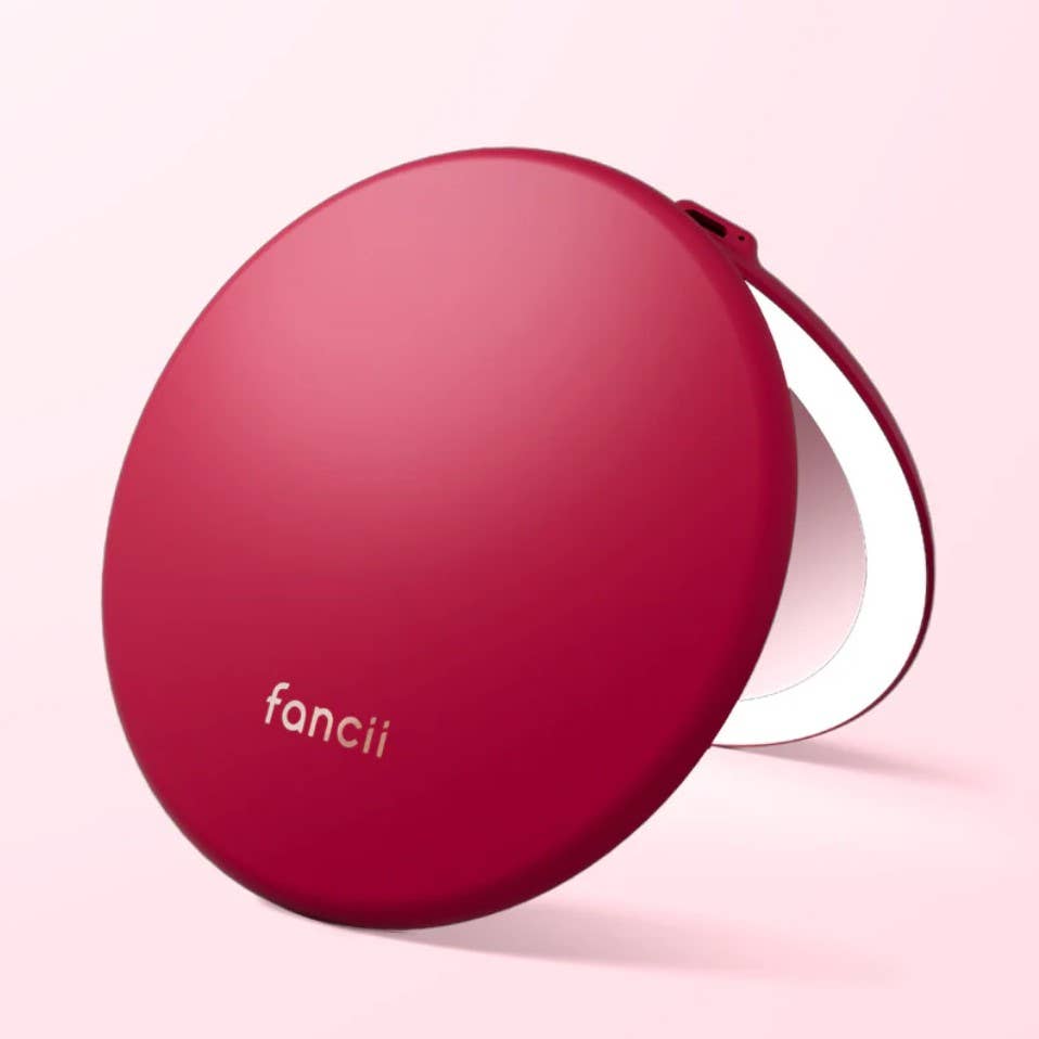 Fancii - Wholesale Compact Mirror - Taylor 5" Compact Mirror with LED Lights4