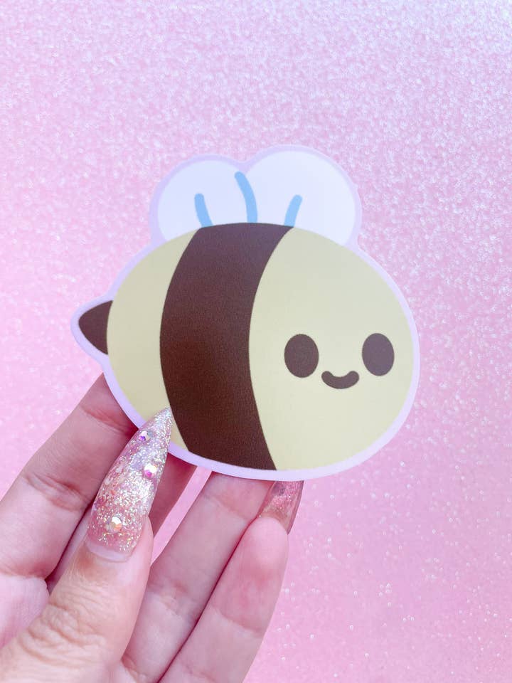 Bee Sticker for wholesale by Basura Gang