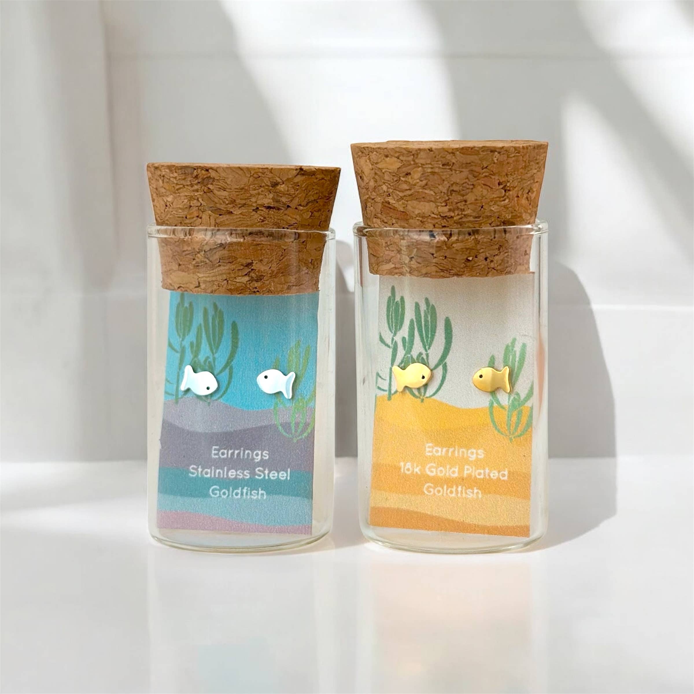 Dainty Little Tiny Things - Wholesale Stud/Post Earrings - Dainty Little Tiny Things | Goldfish | Earring Studs0