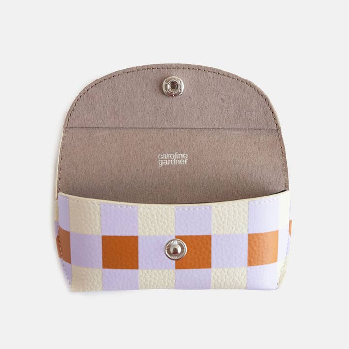 Caroline Gardner - Wholesale Eyewear cases & holders – Women's - Multi Check Flap Glasses Case1