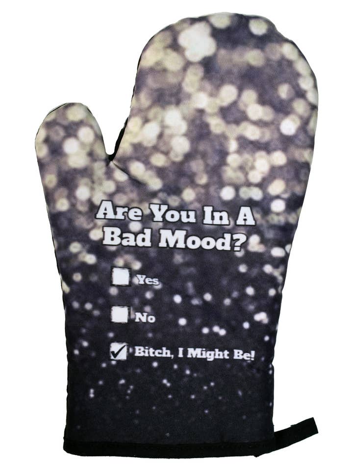 Are You in a Bad Mood Oven Mitt for wholesale by Buy Socks You All