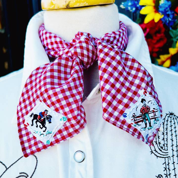 Pradera - Purveyors of the West - Vendita all'ingrosso Bandana - Unisex - Bandana Ricamata Cowpunchers1