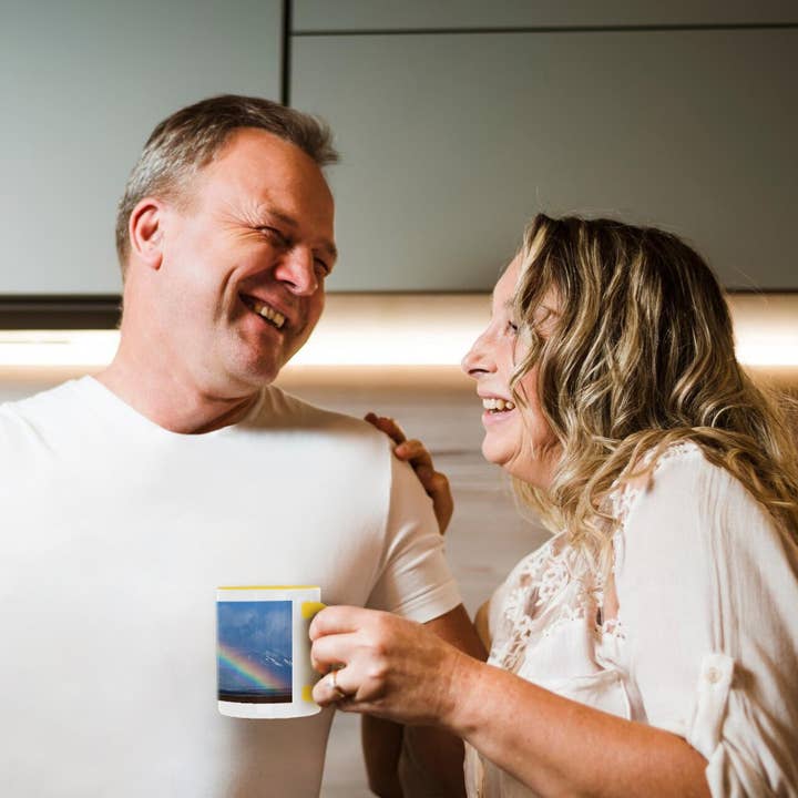 3dRose - Wholesale Coffee Mug - 3dRose, Chile, Magallanes Region, Puerto Natales, mountain with rainbow., Mug3