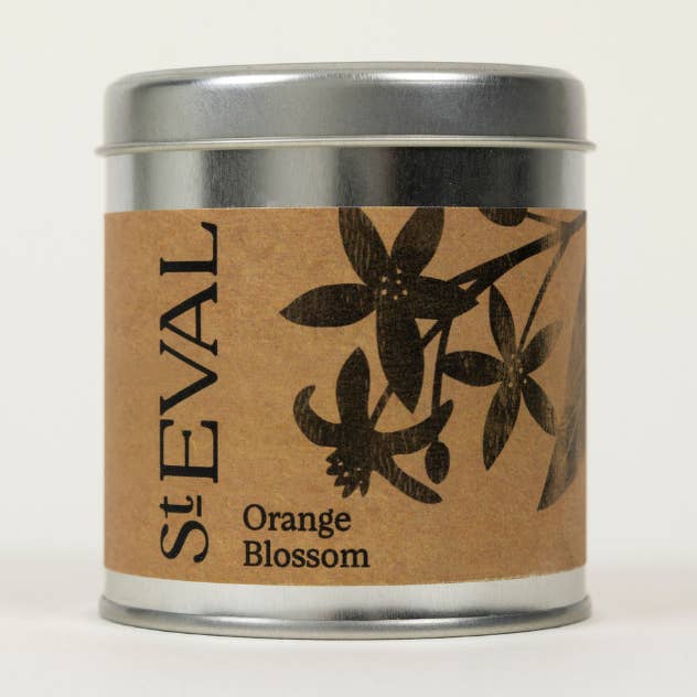 Fleur d'oranger, bougie en boîte parfumée, boîte de 4 pour la vente par St Eval