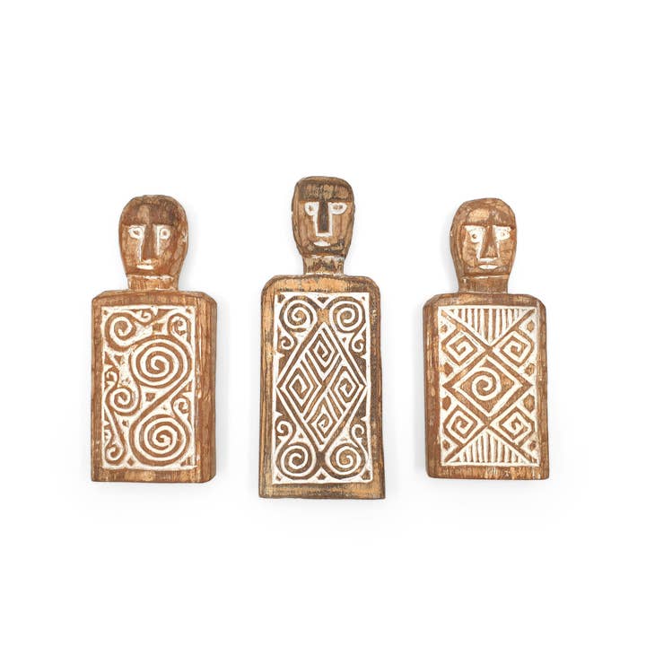 Wooden Flores Decorative Trivet Warriors for wholesale by FERN