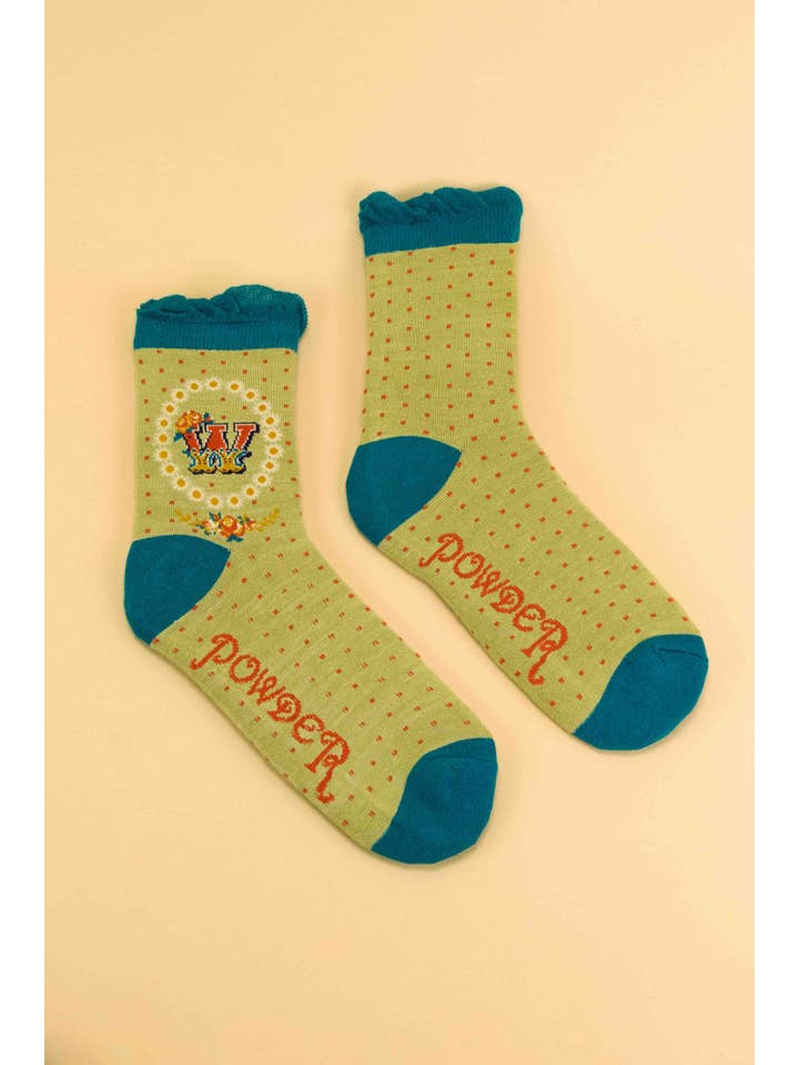 Powder Design - Europe - Wholesale Socks - Women's - Letter Ankle Socks65