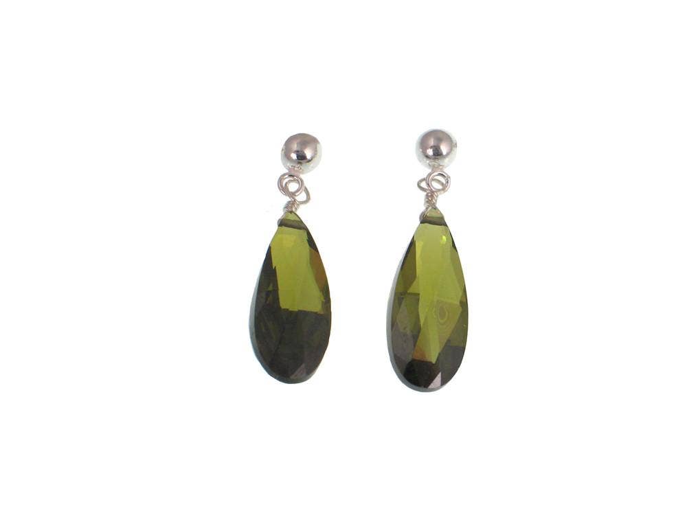 Erica Zap Designs - Wholesale Dangle Earrings - Crystal Drop Earrings, 1"0