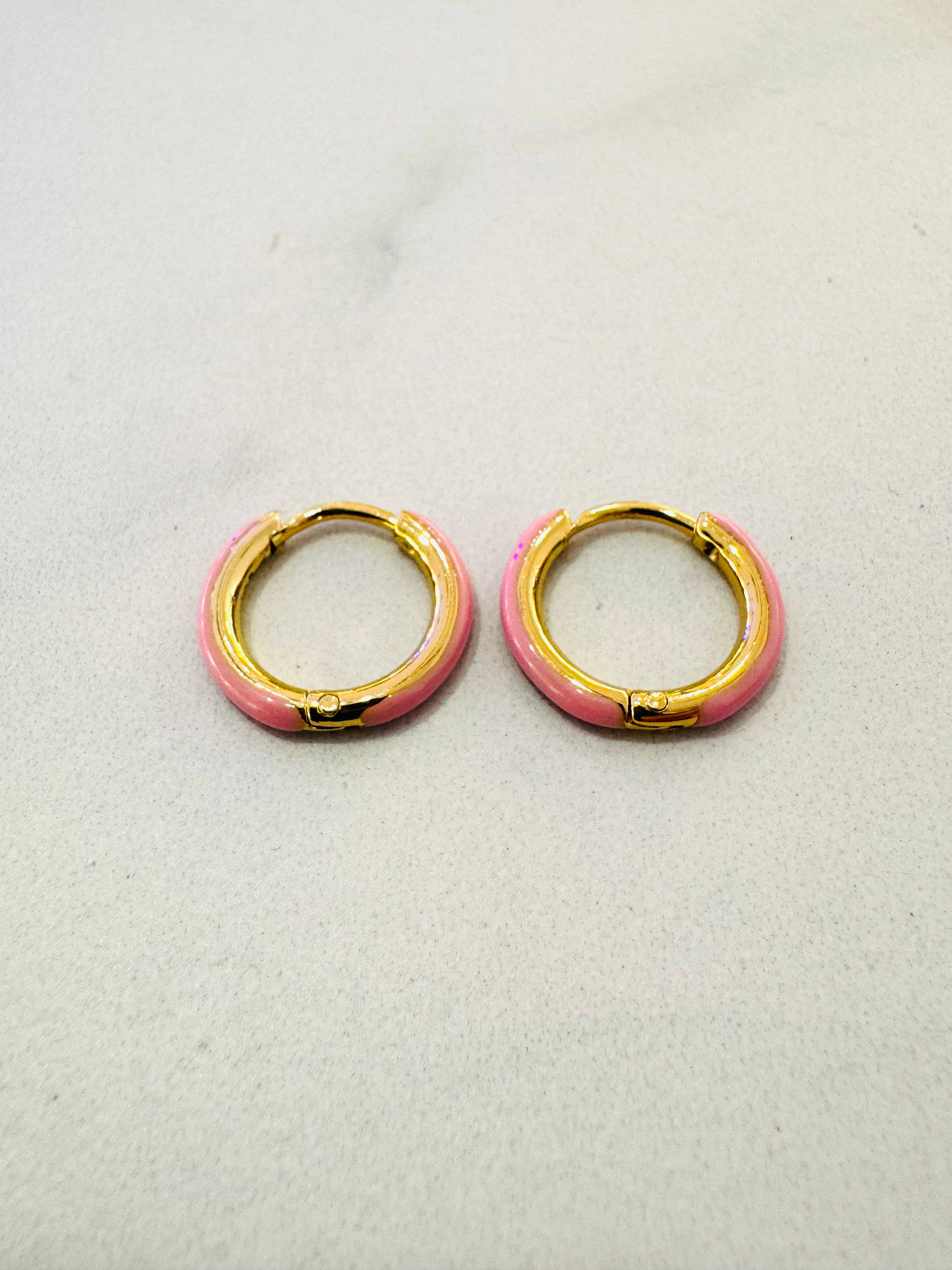 Cassette Barcelona – wholesale Hoop earrings – Rainbow Retro Hoop Earrings1