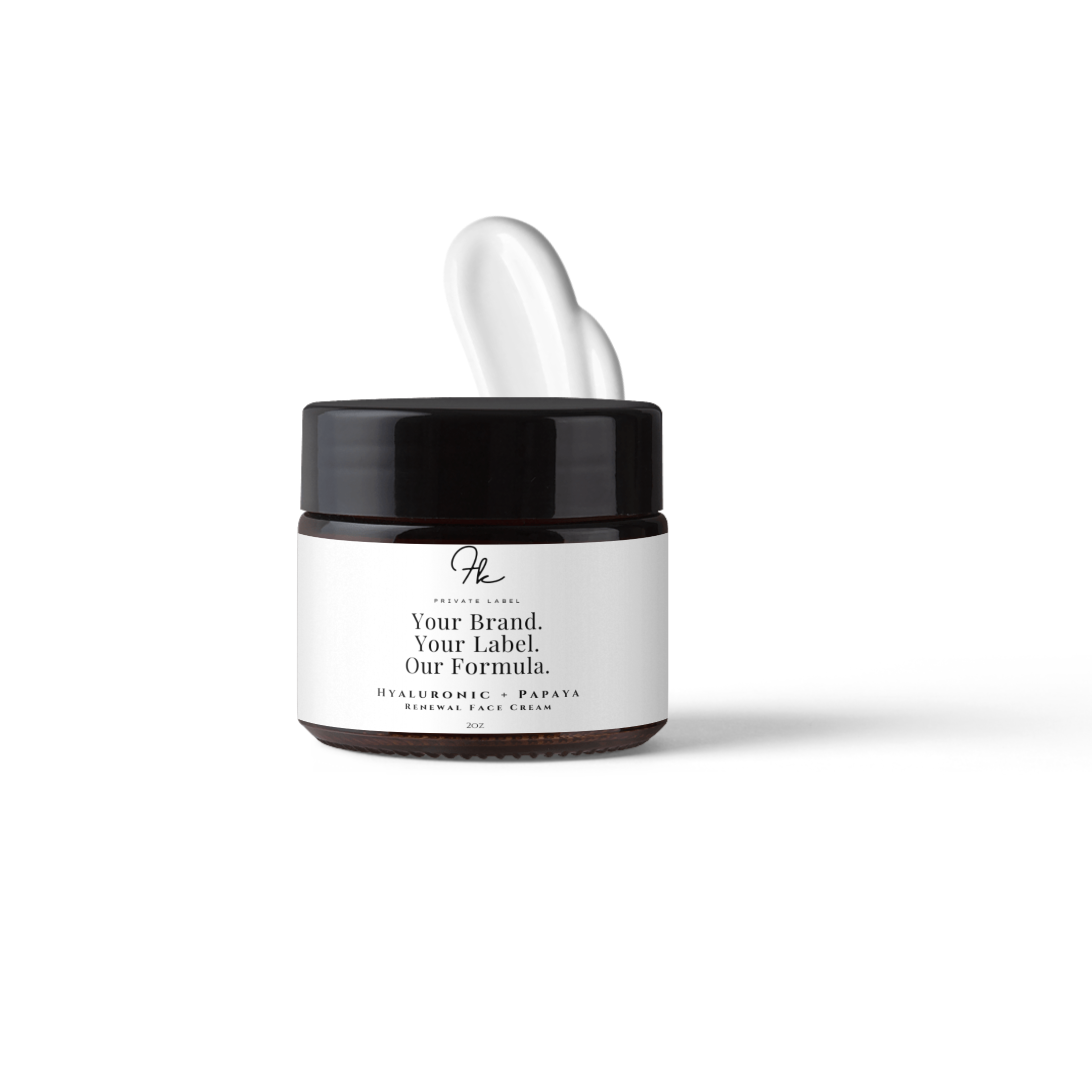 FK Private Label Labs - Wholesale Facial moisturiser - Hyaluronic + Papaya Renewal Face Cream0
