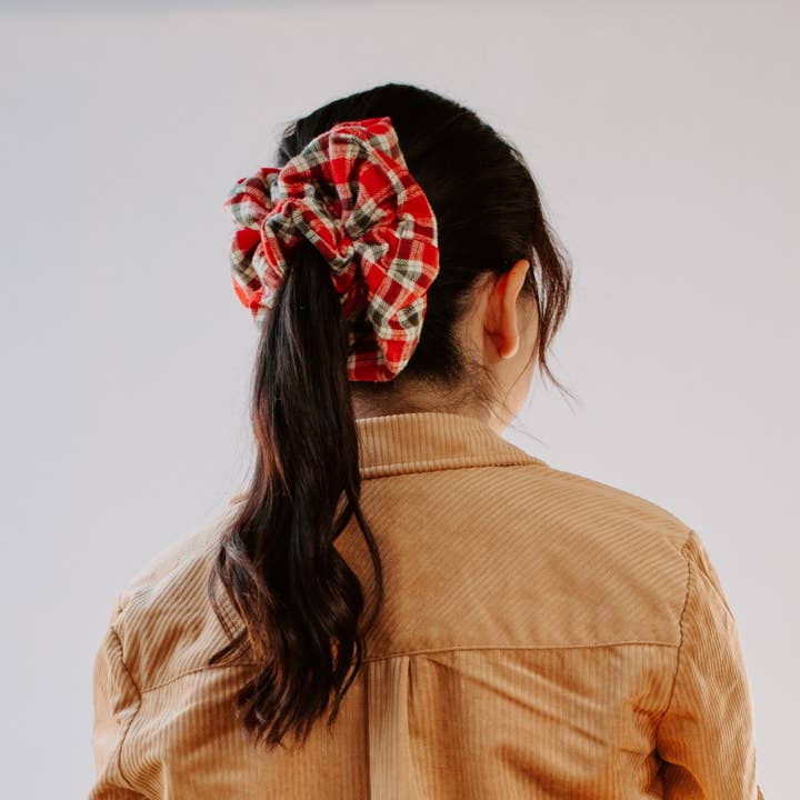 Wild Rose Accessories - Wholesale Scrunchie - Women’s - XXL Cotton Scrunchie Ava1