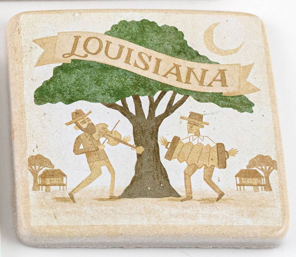 THE PARISH LINE – wholesale Coasters – Coaster Set - Vintage Louisiana4