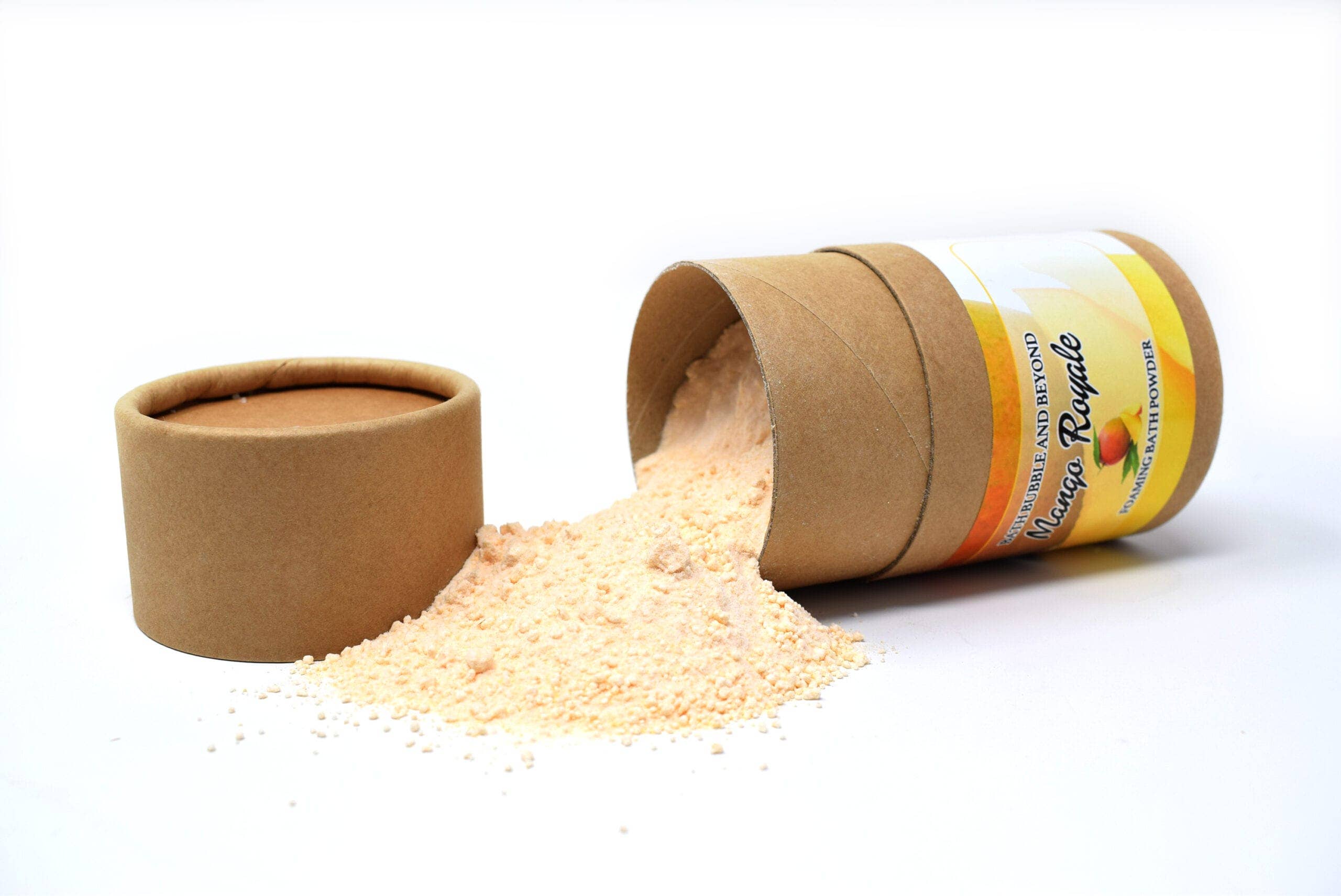 Bath Bubble & Beyond – wholesale Bath soak/milk – Mango Royale Foaming Bath Powders1