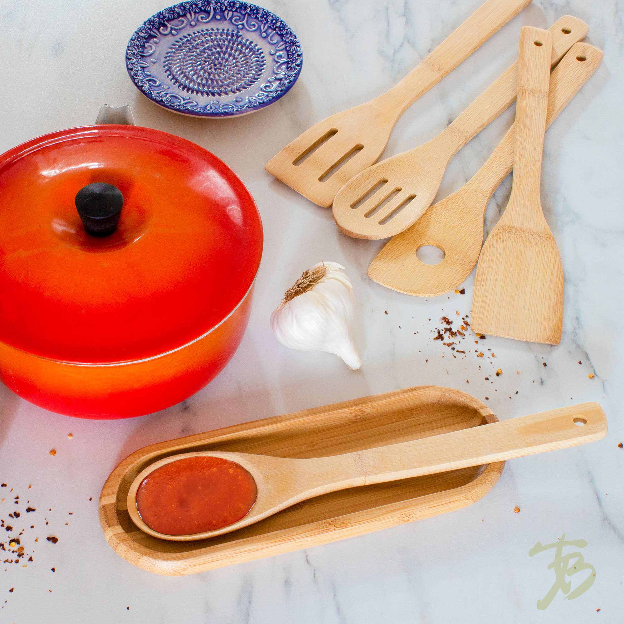 Totally Bamboo - Wholesale Kitchen Utensil Set - 5-Piece Utensil Set2