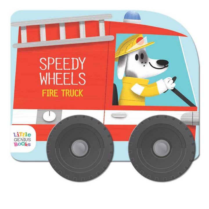 Simon & Schuster - Wholesale Transportation - Speedy Wheels - Fire Truck by Little Genius Books