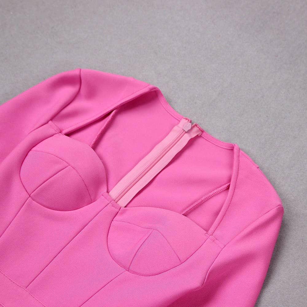 Sanyao Fashion – Großhandel Kleid – Damen – SY315 Elegantes Langarmkleid mit Straußenfedern für Herbst und Winter8