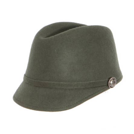 Wool Felt-Center Dent Cap Assortment for wholesale by Toucan Hat Company/ Carole Amper