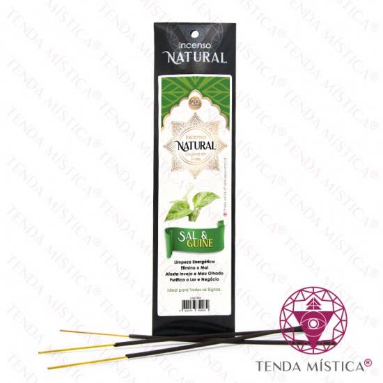 Tenda Mística - Wholesale Incense - Incenso Natural Salt & Guinea