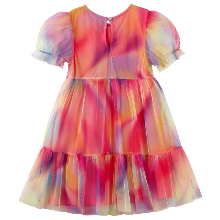 Designer Kidz - Wholesale Dress – Kids - Galaxy Tiered Tulle Dress2